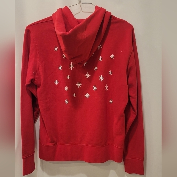 Coca Cola Men's Size Small Red Logo Graphic Front Long Sleeve Pullover Hoodie - Picture 4 of 6